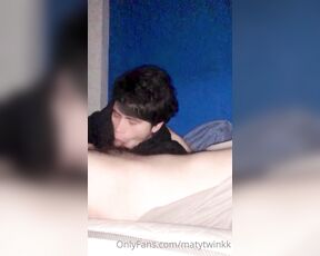 MatyTwink aka matytwinkk OnlyFans Video - 06-29-2021 - sucking hot dick of my stepbrother, Im so horny  now I want a cock with