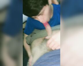 MatyTwink aka matytwinkk OnlyFans Video - 05-20-2021 - sucking a hot cock while I watch tv, Im so horny  now I want dick