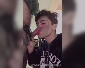 MatyTwink aka matytwinkk OnlyFans Video - 07-06-2021 - sucking cock full of milk  delicious hot cock in my