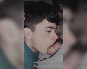 MatyTwink aka matytwinkk OnlyFans Video - 06-25-2021 - sucking my stepbrothers cock until eat me all hot cum  yummy sperm  so horny