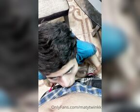 MatyTwink aka matytwinkk OnlyFans Video - 03-09-2022 - Daddy please cum down my throat  twinkmaty