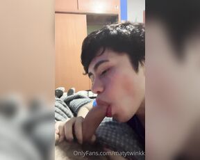 MatyTwink aka matytwinkk OnlyFans Video - 09-15-2022 - Yummy cock bro  let me suck all your hot cock please