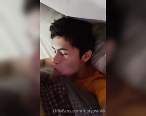 MatyTwink aka matytwinkk OnlyFans Video - 12-31-2022 - I suck my brothers dick while he plays video games