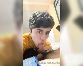 MatyTwink aka matytwinkk OnlyFans Video - 01-07-2023 - I suck my brothers cock while he plays video games