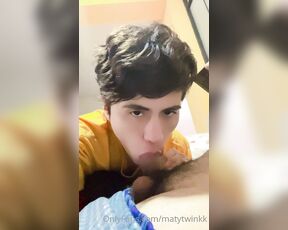 MatyTwink aka matytwinkk OnlyFans Video - 01-07-2023 - I suck my brothers cock while he plays video games