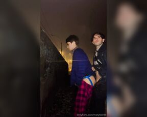 MatyTwink aka matytwinkk OnlyFans Video - 09-13-2023 - fucking in the street with my bro