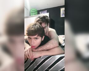 MatyTwink aka matytwinkk OnlyFans Video - 06-07-2024 - my cousin fucks me in his bed