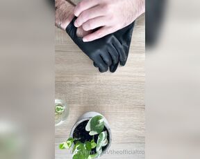 TRO onlyPlants aka theofficialtro OnlyFans Video - 05-08-2021 - Some ASMR glove love Who here is a fan of gloves