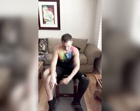 Mr Mykee aka mr.mykee OnlyFans Video - 06-04-2022 - Doing some innocent stretches in my pride tank