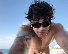 Alejo Pino aka hotalex6 OnlyFans - Sex in the beach