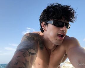 Alejo Pino aka hotalex6 OnlyFans - Sex in the beach