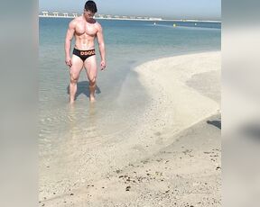 Malik Delgaty aka malikdelgaty OnlyFans - Behind the scene Photoshoot in Dubai by the sea!