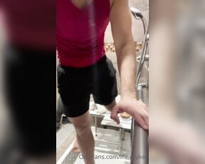 Mr Mykee aka mr.mykee OnlyFans Video - 08-27-2022 - Getting all clean at the gym