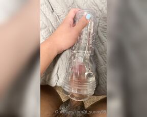 Sunny and Kai aka d_sunny99 OnlyFans Video - 11-16-2021 - I love seeing my dick go in and out of this toy