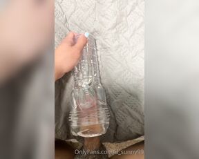 Sunny and Kai aka d_sunny99 OnlyFans Video - 11-16-2021 - I love seeing my dick go in and out of this toy