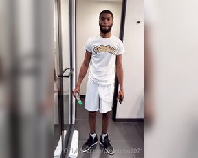 PleasureU aka pleasureu2021 OnlyFans Video - 02-15-2023 - Caught bro working out Asked him did he wanna film and  BOOM Issa Movie Featuring