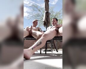 Baxxx aka baxxxbox OnlyFans Video - 10-02-2023 - justanicecock and I playing outside