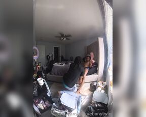 Ebonytwin aka ebonytwin OnlyFans Video - 06-27-2023 - some head early in the morning for the lady