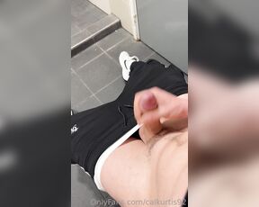 Callum Kurtis aka calkonlyfans OnlyFans Video - 11-18-2022 - All this sweat at the gym making me horny in the changing room