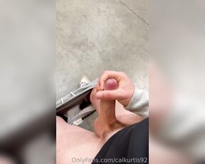 Callum Kurtis aka calkonlyfans OnlyFans Video - 07-24-2023 - A risky  Wank up at my brothers garage earlier