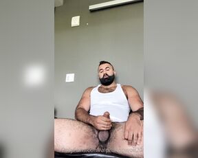 Persian Alpha Wolf aka alphatopwolf22 OnlyFans Video - 07-14-2021 - Damnnn after days without nutting