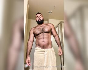 Persian Alpha Wolf aka alphatopwolf22 OnlyFans Video - 06-30-2020 - U like watching Daddy play with his dick Mmmmm cum lick up all this nut