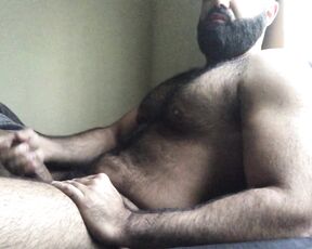 Persian Alpha Wolf aka alphatopwolf22 OnlyFans Video - 10-21-2019 - Bustin a big nut to feed all my Bttms