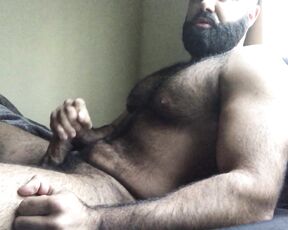 Persian Alpha Wolf aka alphatopwolf22 OnlyFans Video - 10-21-2019 - Bustin a big nut to feed all my Bttms