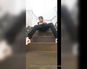 GustavoTwink aka yourxltwink OnlyFans Video - 01-28-2023 - Part 2 in the stairs wow it was so hot knowing anyone could discover me