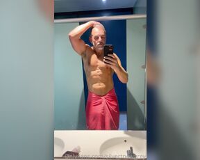 SilverTnewgrey aka silvertnewgrey OnlyFans Video - 08-26-2022 - Next time Ill succeed in making a wank video for you boys in the gym changing