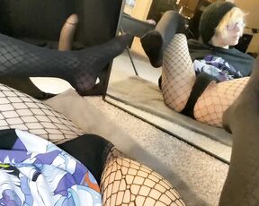 Cutesy Femboy aka cutesyfemboy - 06-20-2021 OnlyFans Video - 1210 multiple pov fishnets anal in mirror part 2 tomorrow with handsfree cum lt3