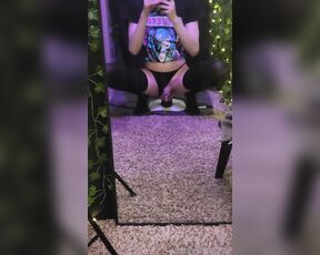 Cutesy Femboy aka cutesyfemboy - 04-17-2023 OnlyFans Video - deep bouncing and huuuuge cumshot in my cage from my huge toys  i look like