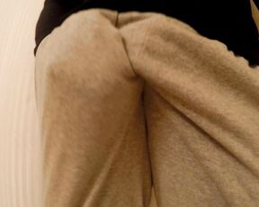 Horse Cock aka horse_cock - 12-15-2019 OnlyFans Video - Grey sweats, and tight wet underwear cant hold in this huge horse cock