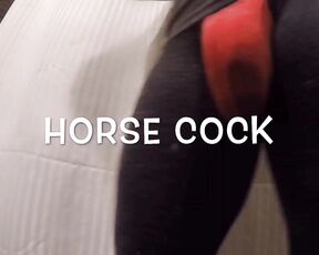 Horse Cock aka horse_cock - 12-20-2019 OnlyFans Video - Grey sweat pants are hard to beat