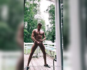 OnlyXXXGuys aka onlyxxxguys OnlyFans - Just another morning in the life of curly cutie @masonstackhaus  he went outdoors naked, with