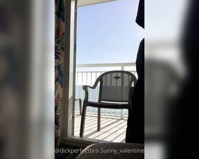 OnlyXXXGuys aka onlyxxxguys OnlyFans - Balcony ocean front cum show  Enjoy the scenery, says @dickperfectbro, and dont get wet