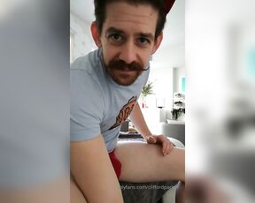 Cliffordpacker aka cliffordpacker - 12-24-2018 OnlyFans Video - Attempting to put on a cockring cockring