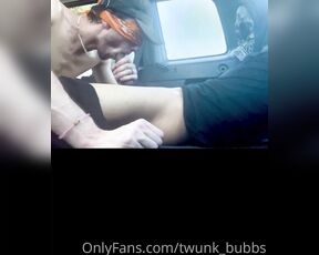 Gabe Hayes aka twunk_bubbs - 10-16-2022 OnlyFans Video - daddy with a 10 monster cock uses me at my school parking lot again