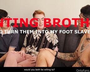 Latin Feet Fantasies aka latinfeetfantasies - 10-15-2022 OnlyFans Video - HVNTING BROTHERS TO TURN THEM INTO MY FOOT SLAVES i met Ray few days ago, today