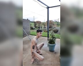 Fr_Inked_Twink aka fr_inked_twink - 12-09-2021 OnlyFans Video - Was boring to do that in my living room so I decided to take some risks