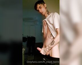 Fr_Inked_Twink aka fr_inked_twink - 09-18-2022 OnlyFans Video - Its waving at you, what will you do