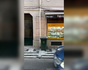 Solito Boy aka solitoboy - 02-03-2024 OnlyFans Video - I went inside a bakery in Lisbon today and took my cock out in the bathroom