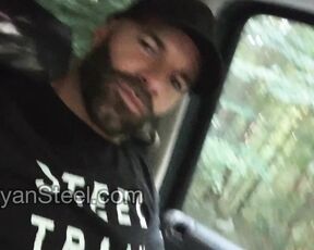 Ryan Steel aka ryansteel - 07-13-2020 OnlyFans Video - Just a tease of When I was so horny I had to pull over and jack