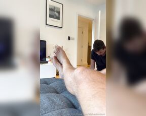 Alpha Tom aka alphadomtom - 04-04-2024 OnlyFans Video - Hot feet worship session