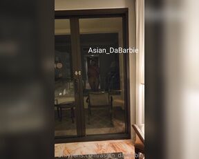 Asian DaBarbie aka asian_dabarbie - 12-05-2022 OnlyFans Video - Caught my reflection and I thought I look good