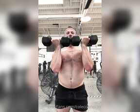 Cole Connor aka coleconnorxx - 07-30-2023 OnlyFans Video - Getting that first sweat