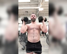 Cole Connor aka coleconnorxx - 07-30-2023 OnlyFans Video - Getting that first sweat