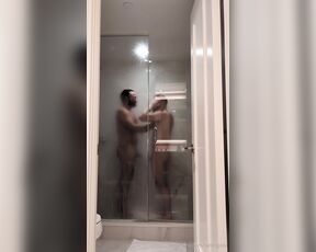 Raj aka iamrajxxx - 02-22-2024 OnlyFans Video - Behind the scenes Showering off with Onlytosharematt after our steamy hotel shoot