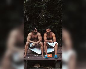 David Mitchell aka cpxxx - 12-04-2023 OnlyFans Video - New 3 part video with Alfiecinematic, meeting at the pool, trying to convince me to go