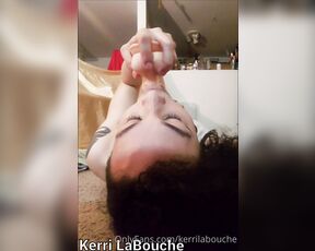 Kerri LaBouche aka kerrilabouche - 09-20-2021 OnlyFans Video - Anyone wanna see mee wreck my throat